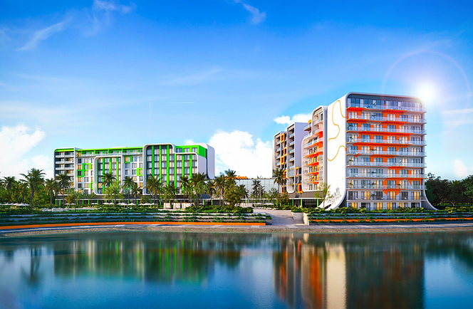Nickelodeon Hotels & Resorts Orlando exterior rendering